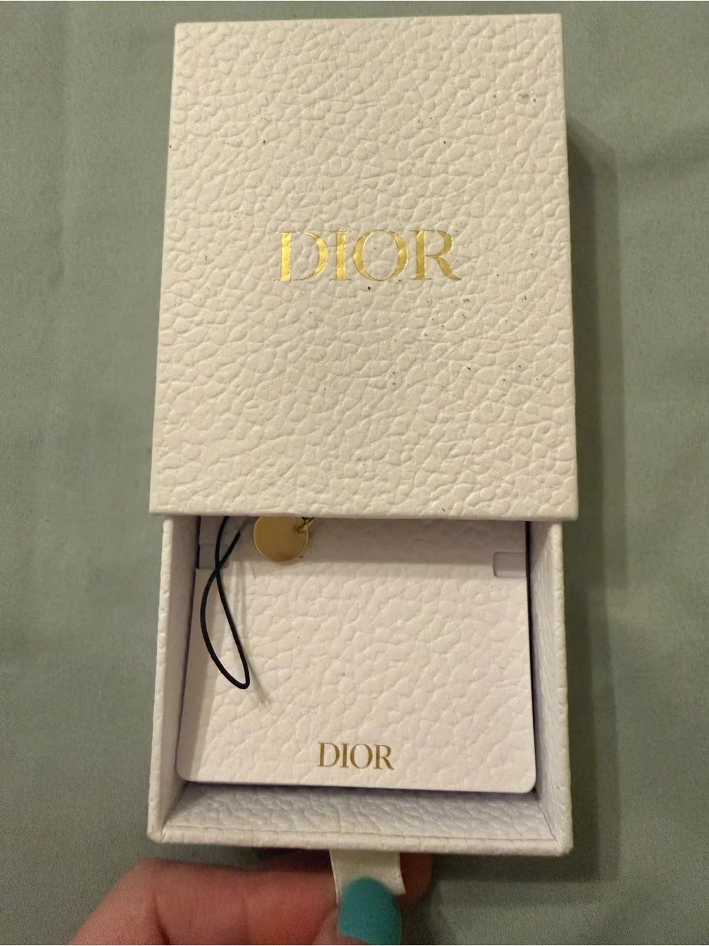 Dior Gold Star Phone Charm
